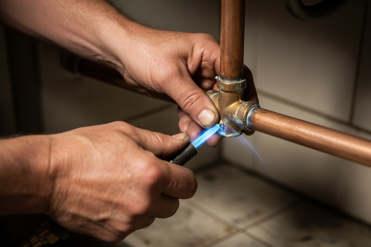 Votre plombier à Agen — un artisan local, pas une franchise